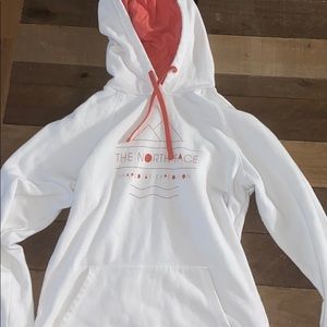 The North Face sweatshirt